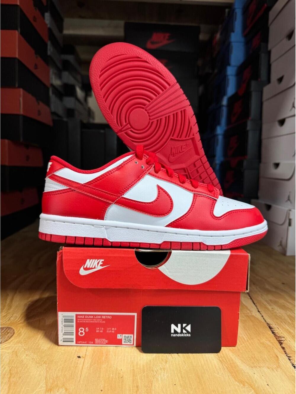 Nike Dunk Low 'St. John's' 2025 MENS SZ 8.5